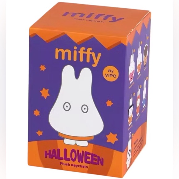 Vipo Miffy Halloween Series Plush Keychain Single Blind Box - Picture 1 of 16